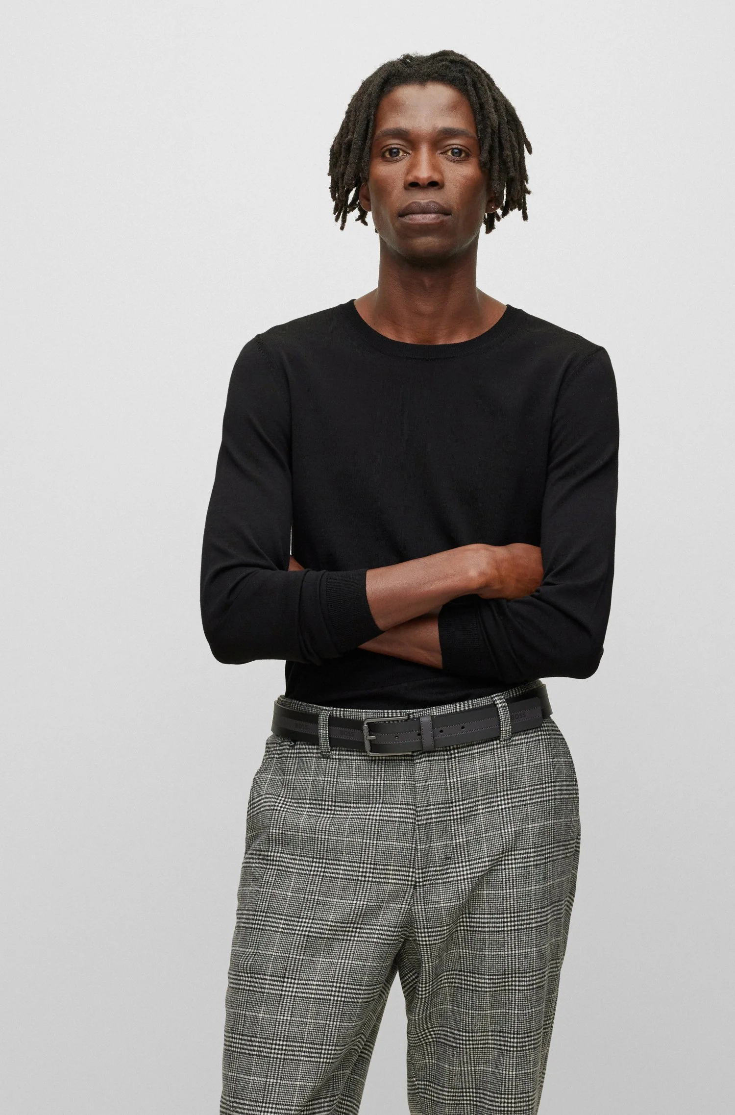 Pulls zwart Boss Men Black