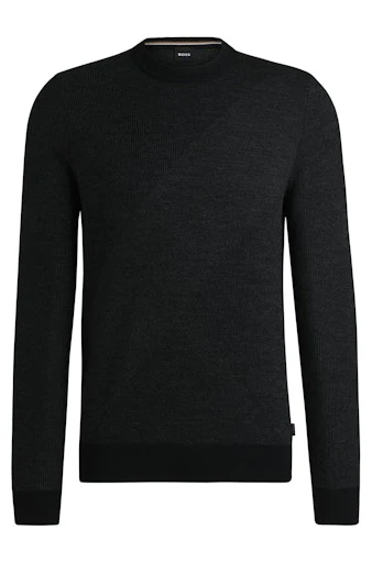Pulls zwart Boss Men Black