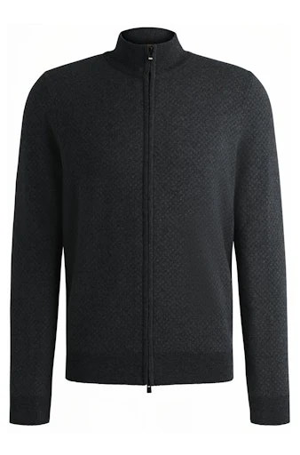 Cardigans zwart Boss Men Black