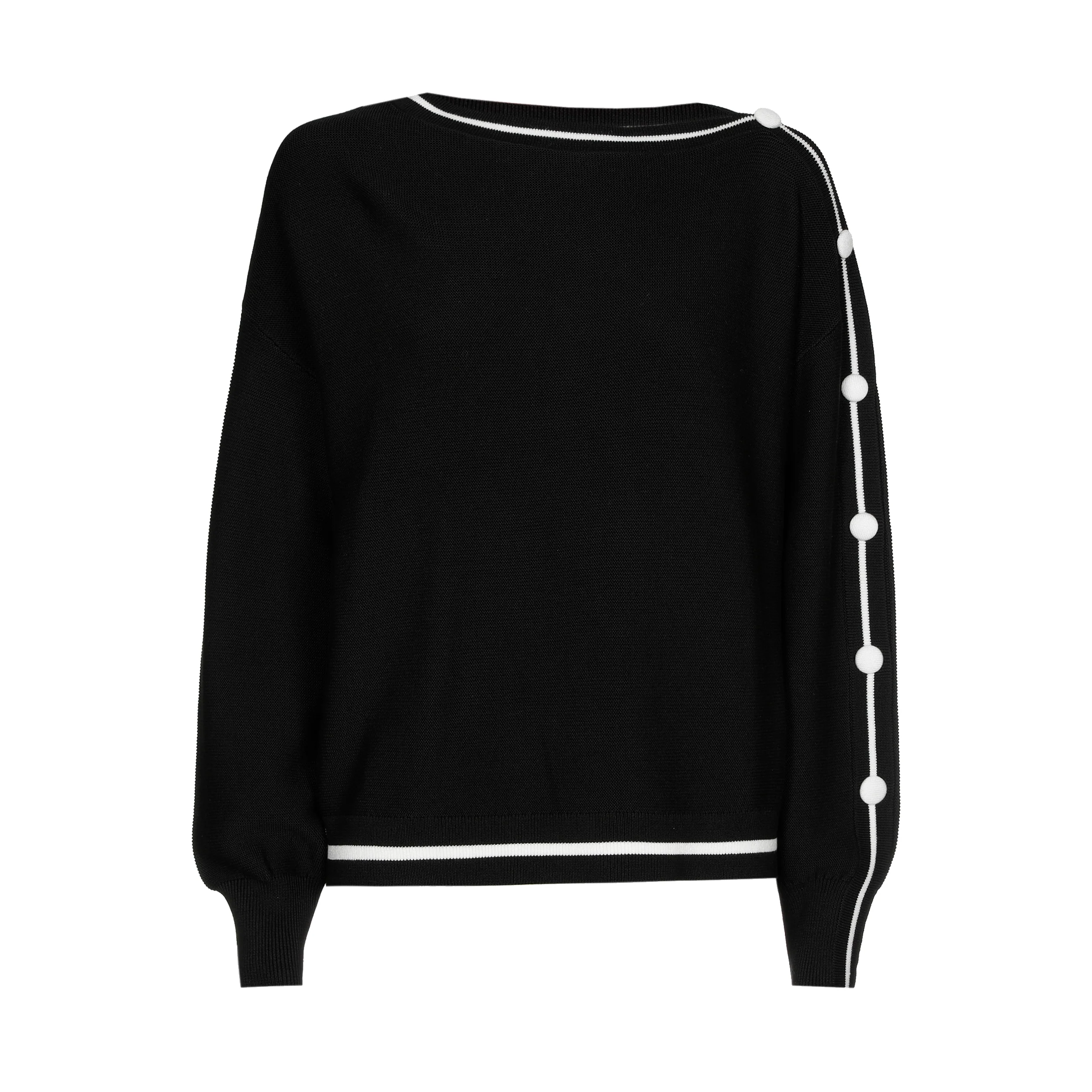 Pulls zwart Caroline Biss