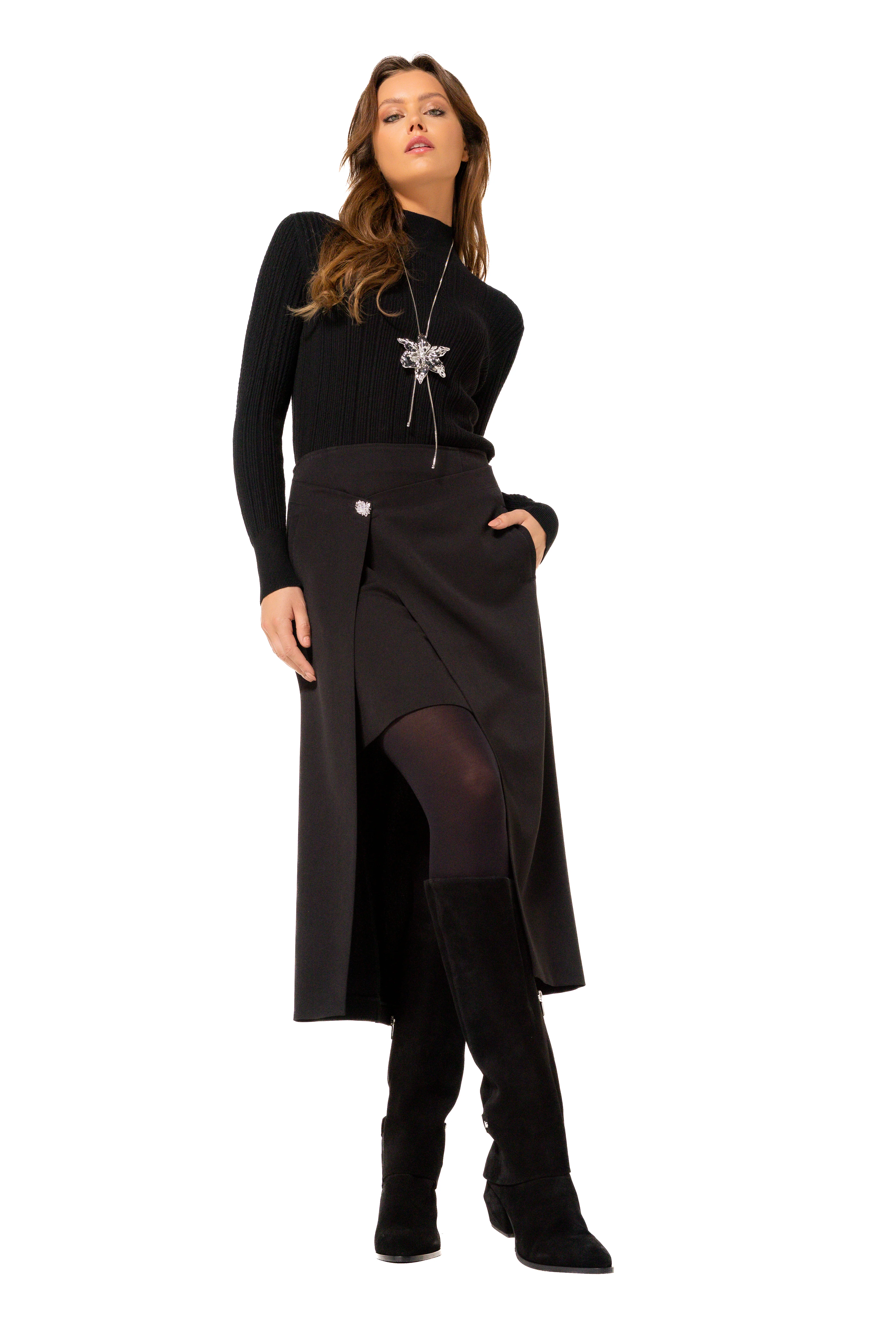 Pulls zwart Caroline Biss