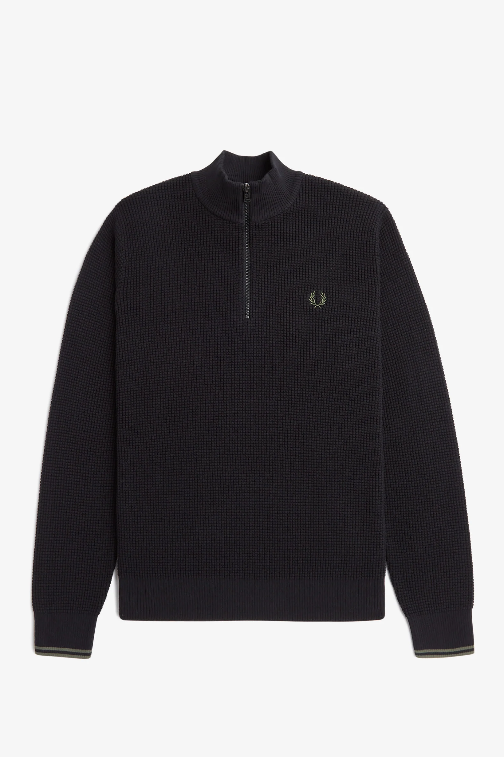 Pulls zwart Fred Perry