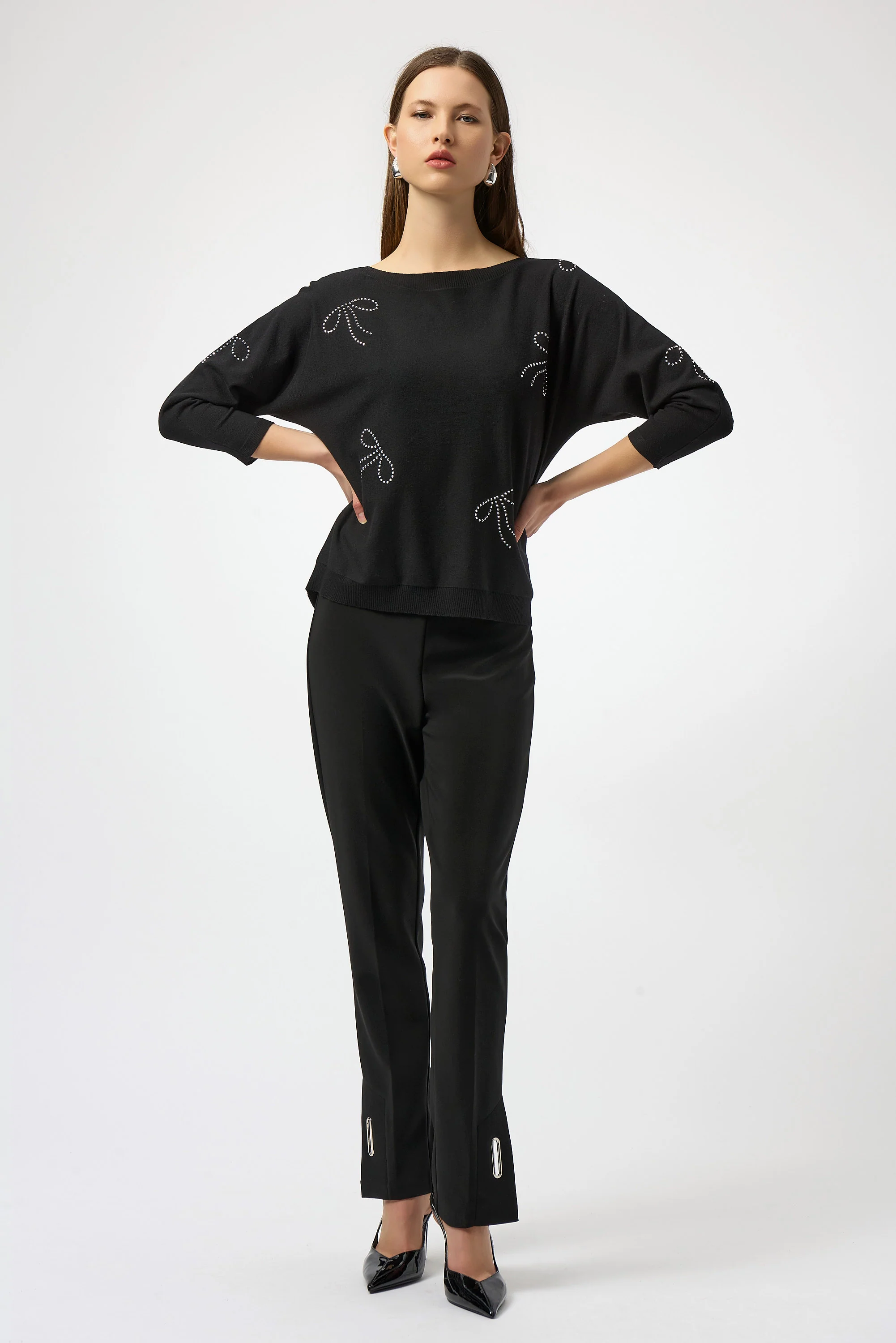 Pulls zwart Joseph Ribkoff