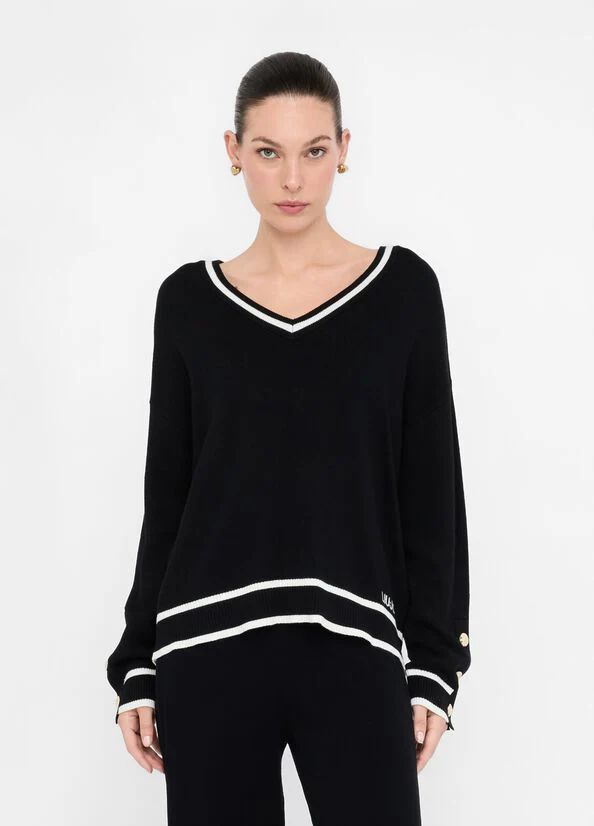 Pulls zwart Liu Jo