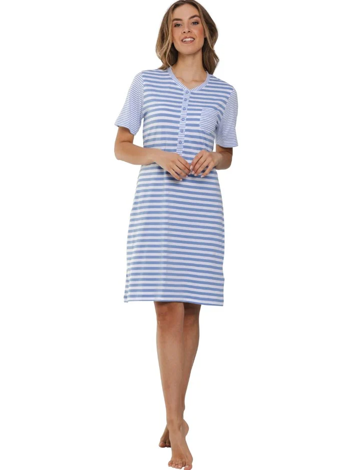 Pyjama's blauw Pastunette
