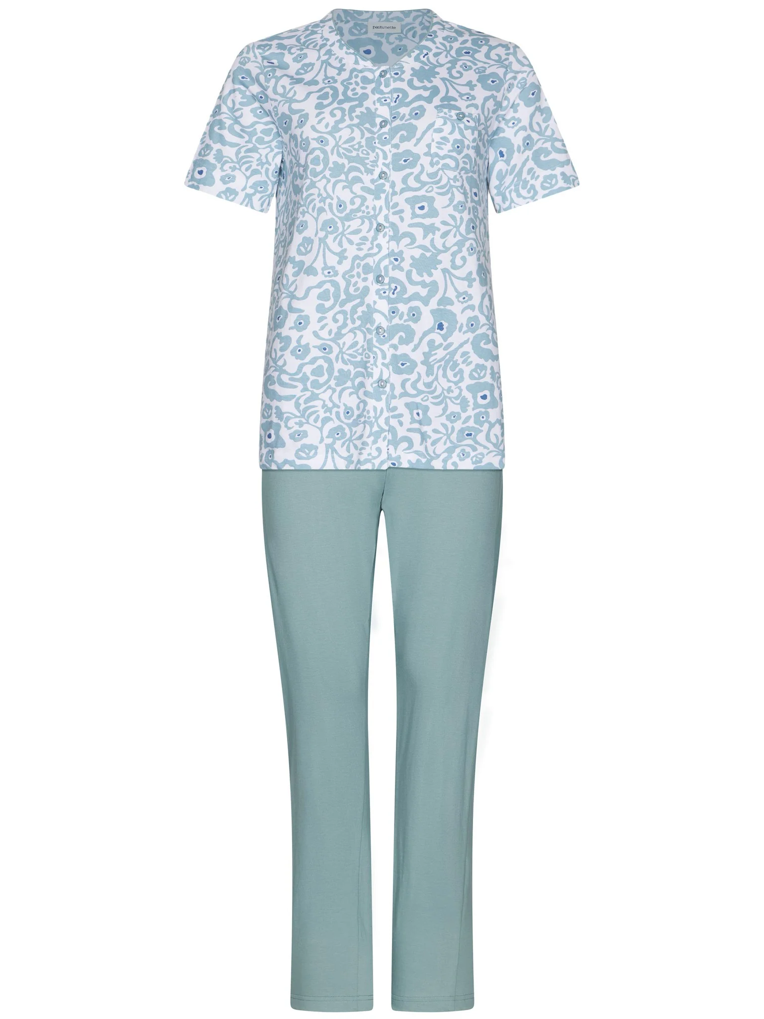 Pyjama's blauw Pastunette - Image 2