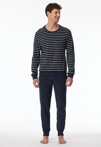 Pyjama's blauw SCHIESSER - Image 4