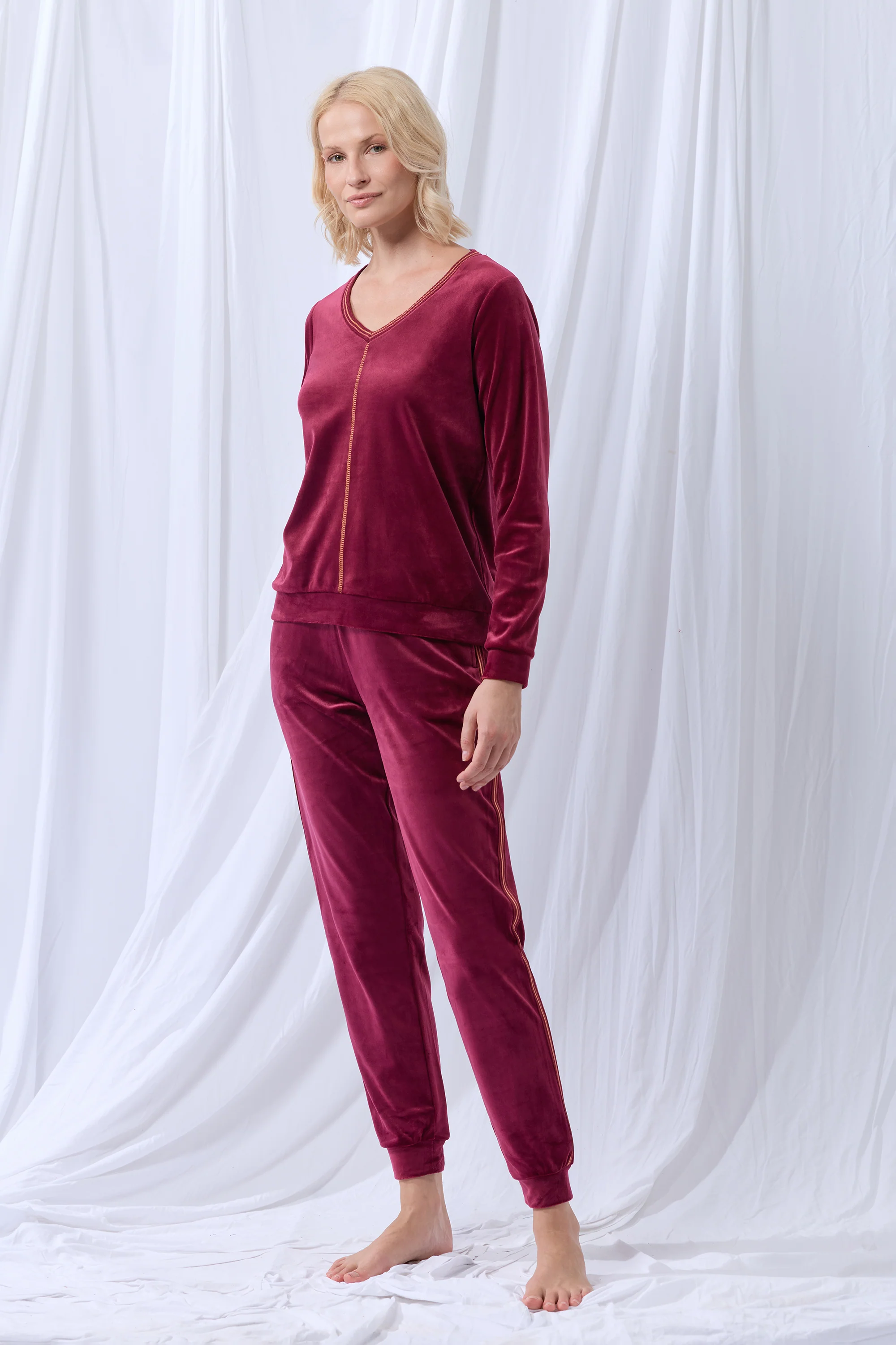 Pyjama's bordeaux Lordsxlilies - Image 2