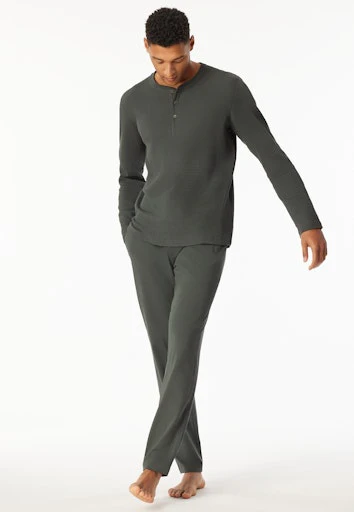 Pyjama's groen SCHIESSER - Image 2