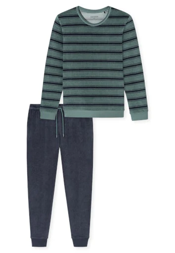Pyjama's groen SCHIESSER