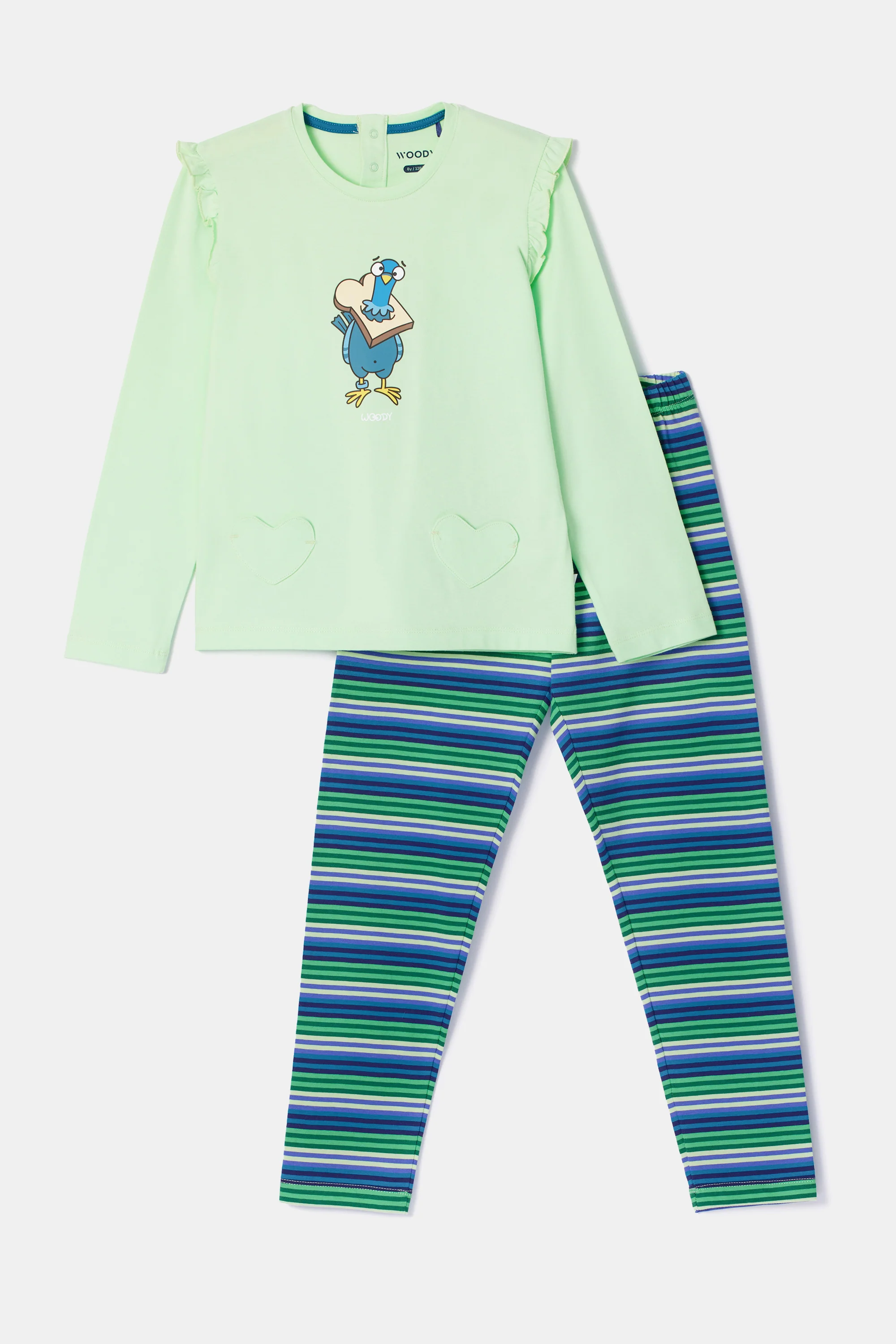 Pyjama's groen Woody - Image 2