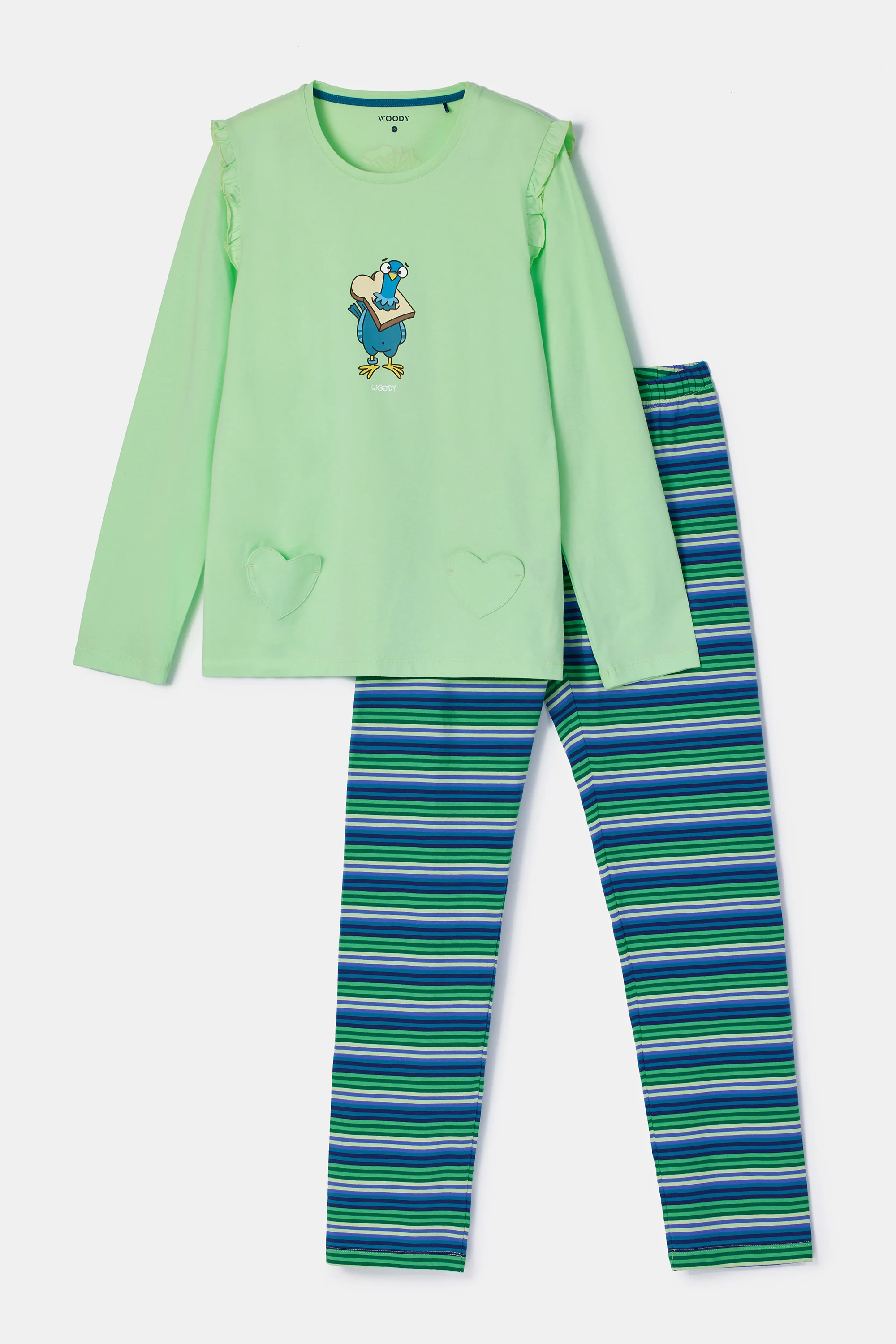 Pyjama's groen Woody - Image 4