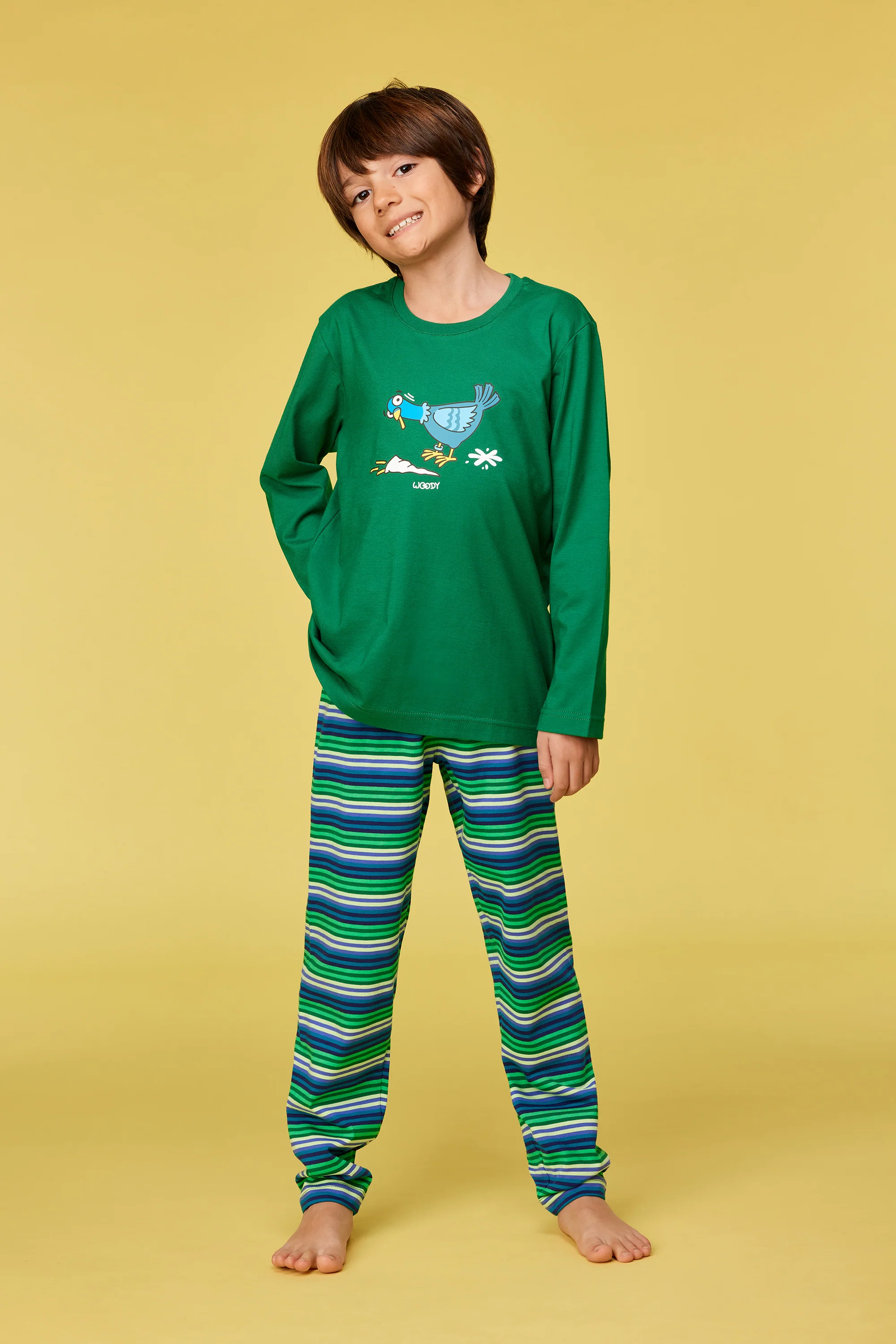 Pyjama's groen Woody - Image 2
