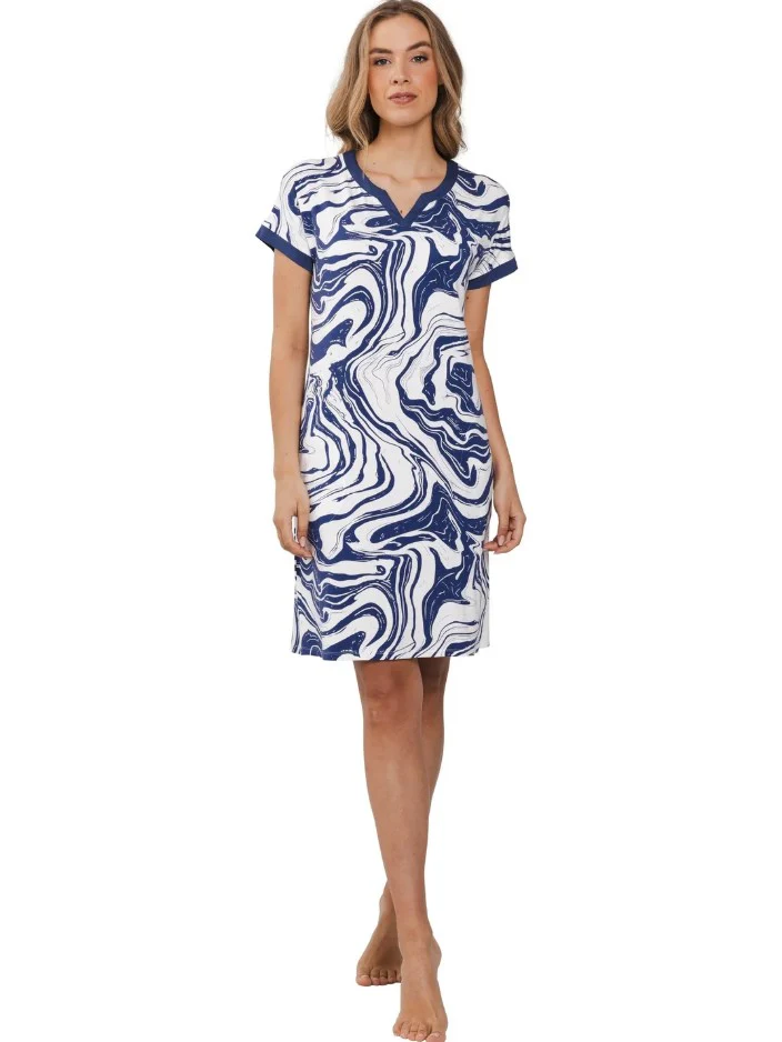 Pyjama's navy Pastunette