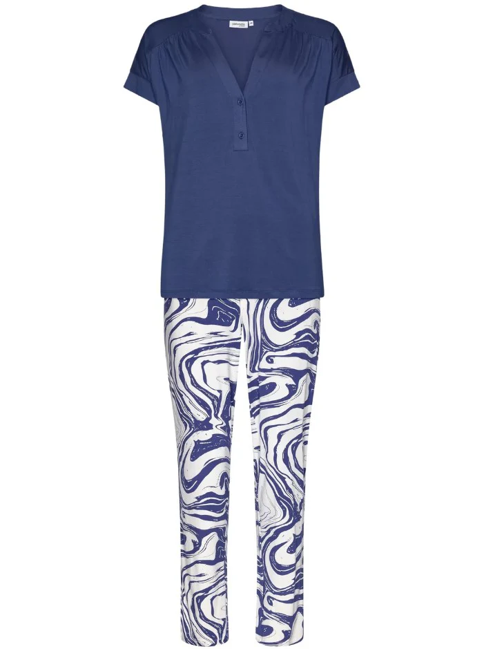 Pyjama's navy Pastunette - Image 2