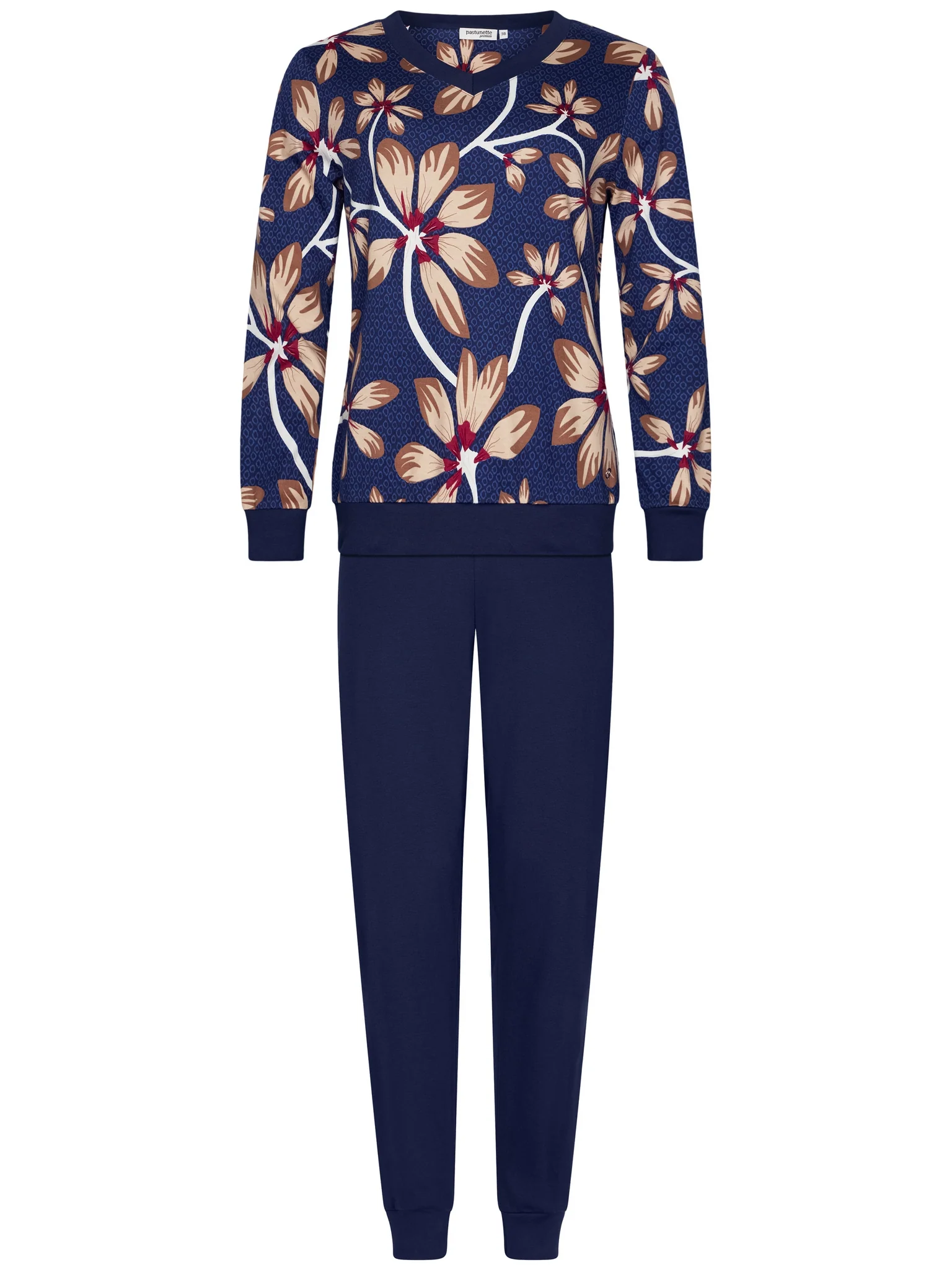 Pyjama's navy Pastunette - Image 2