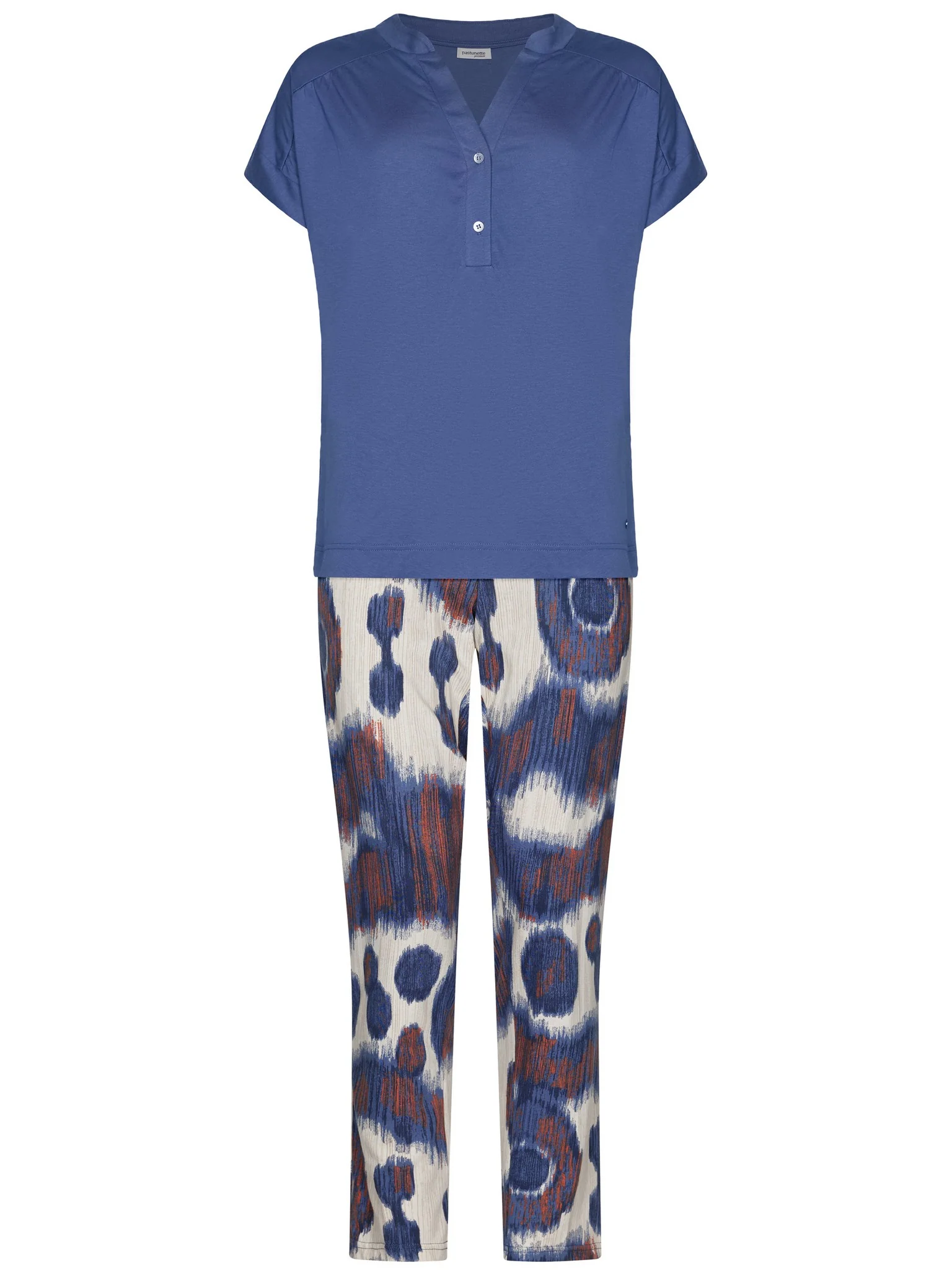 Pyjama's navy Pastunette - Image 2