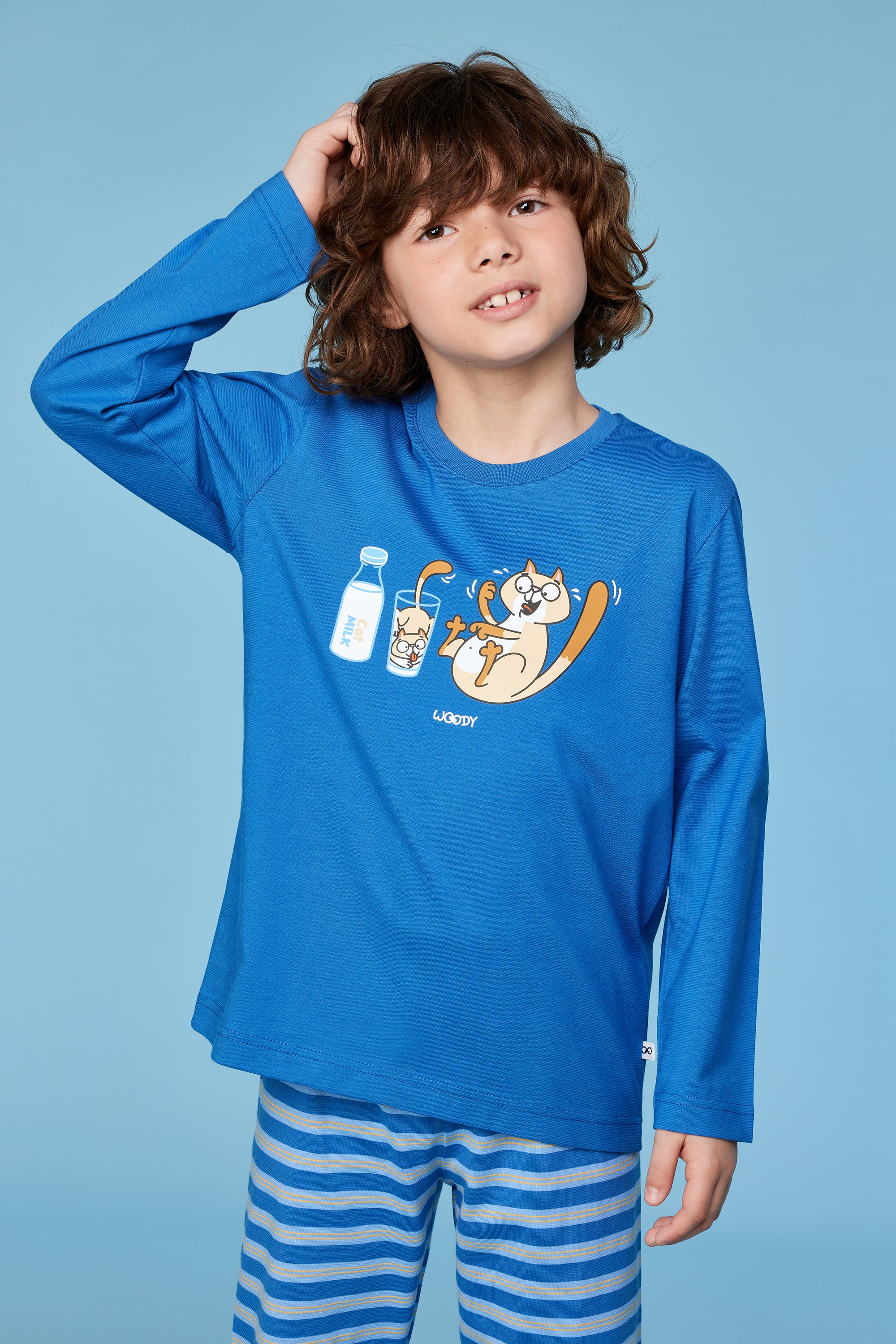 Pyjama's navy Woody - Image 10