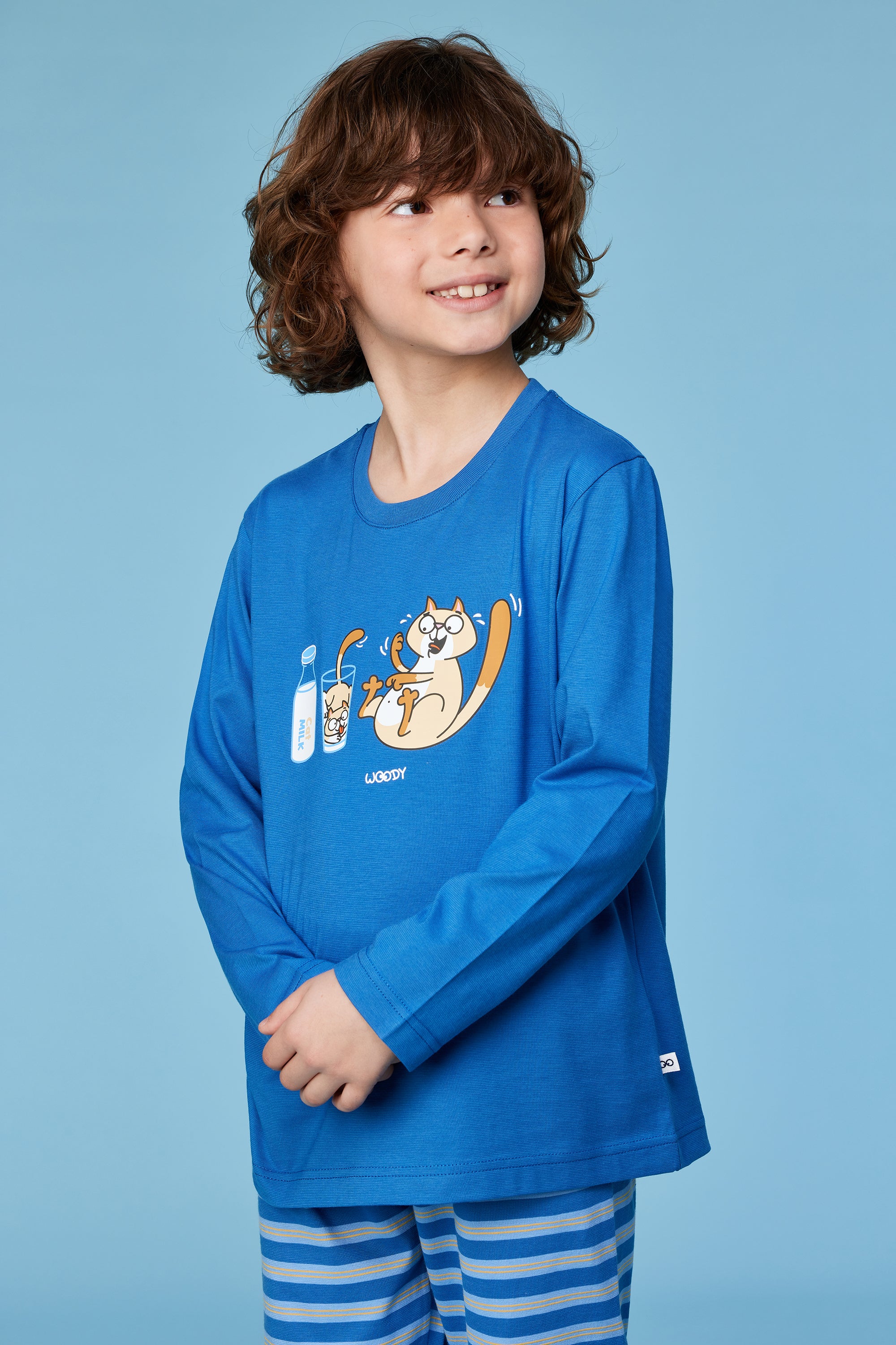 Pyjama's navy Woody - Image 11