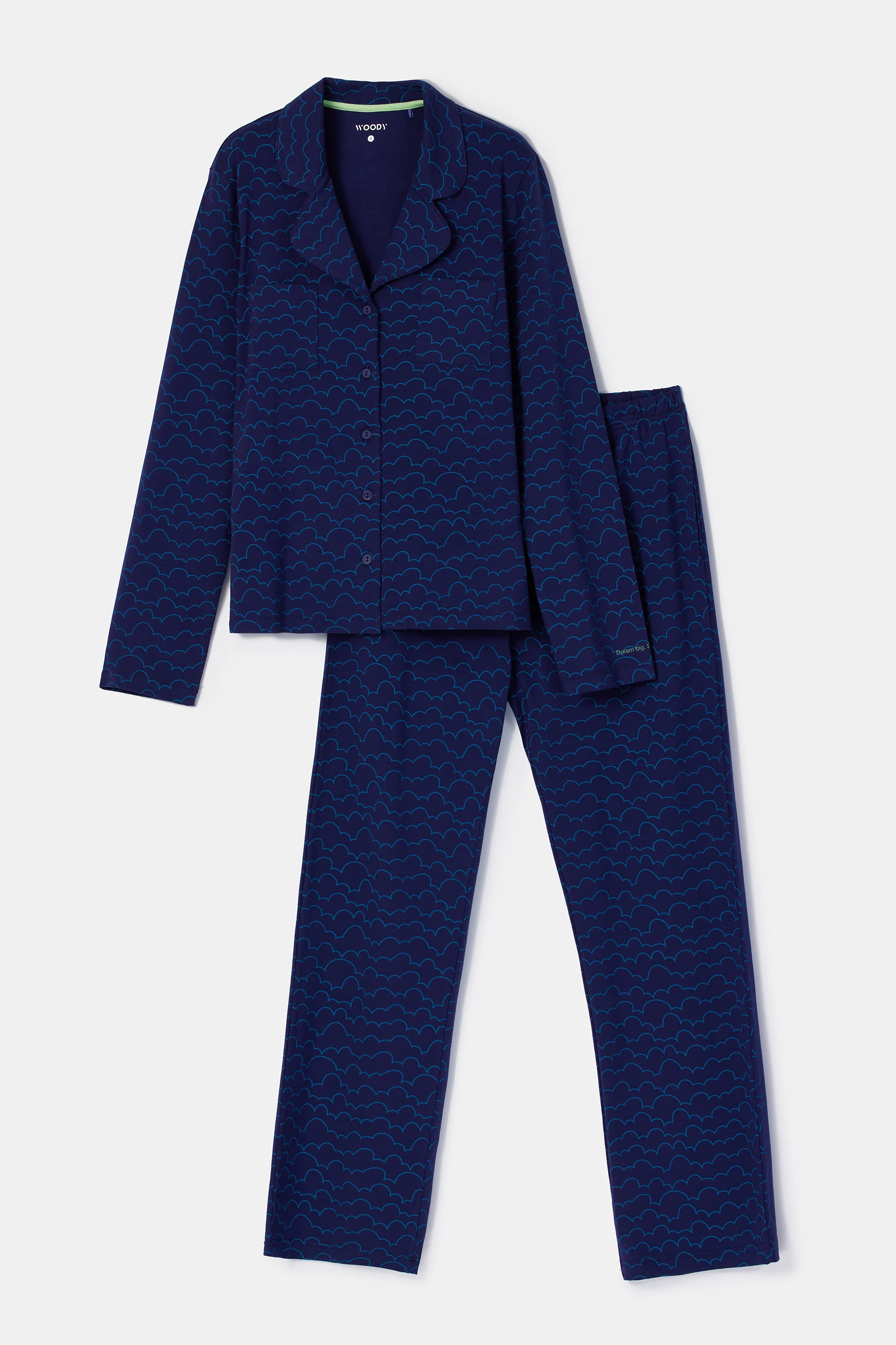 Pyjama's navy Woody - Image 4