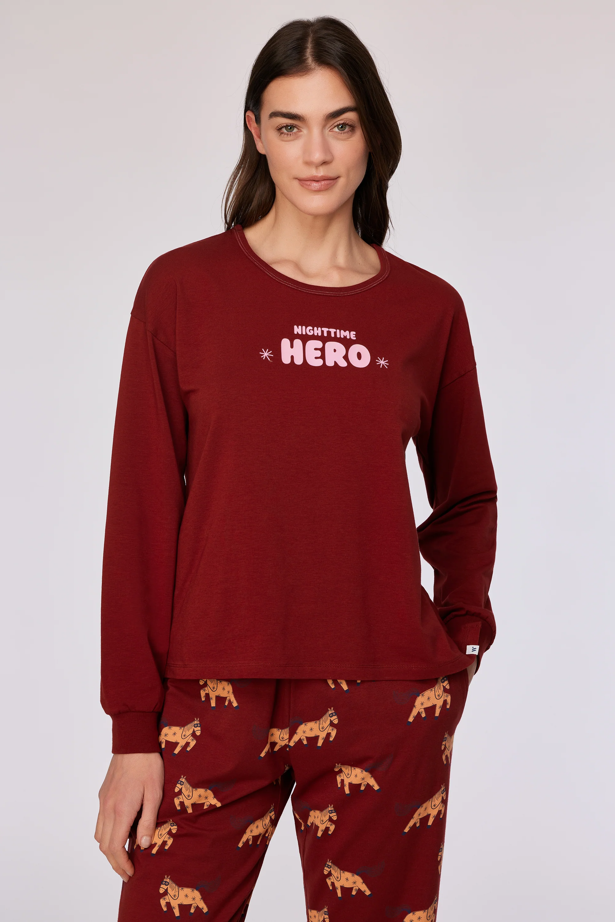 Pyjama's rood Woody