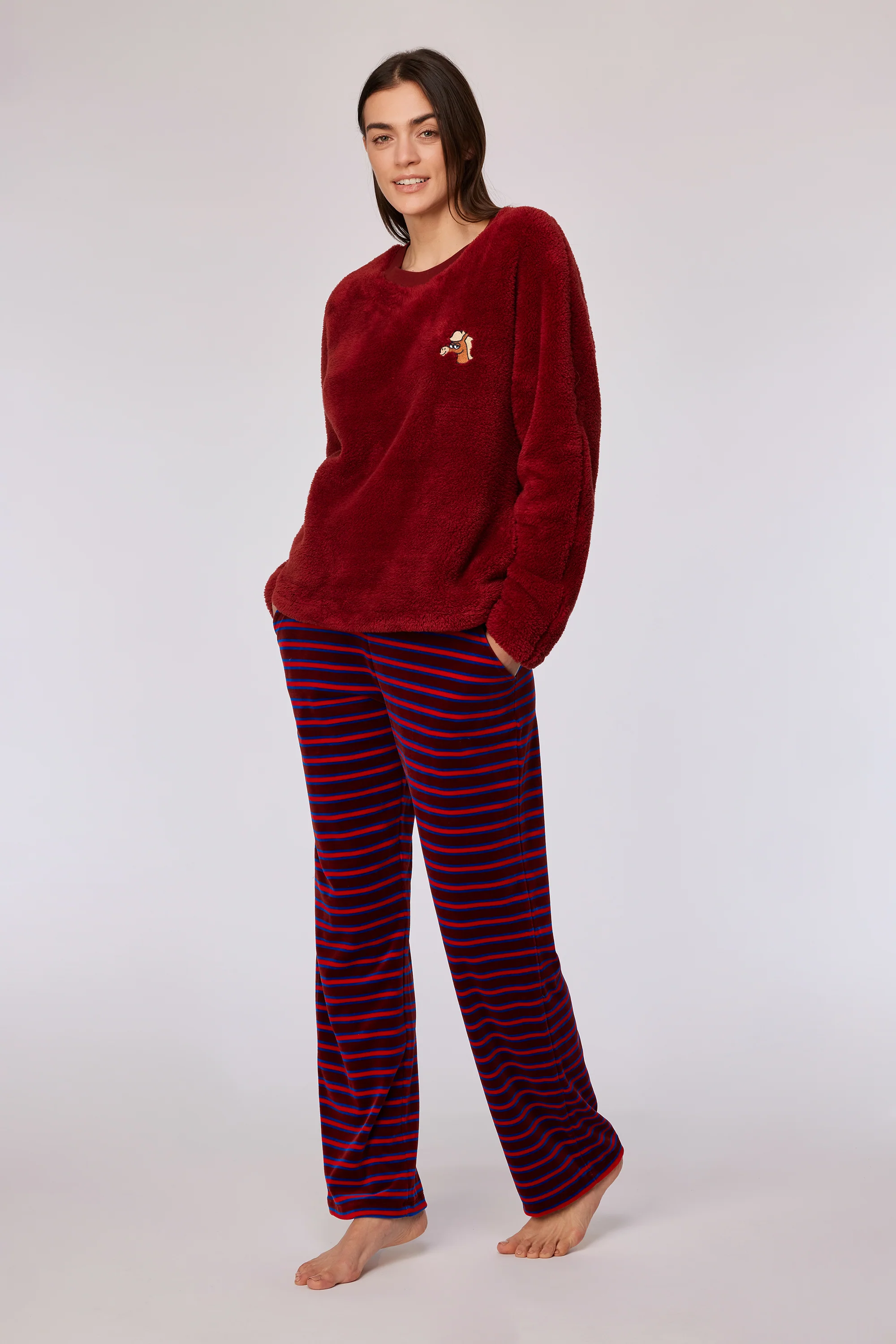 Pyjama's rood Woody
