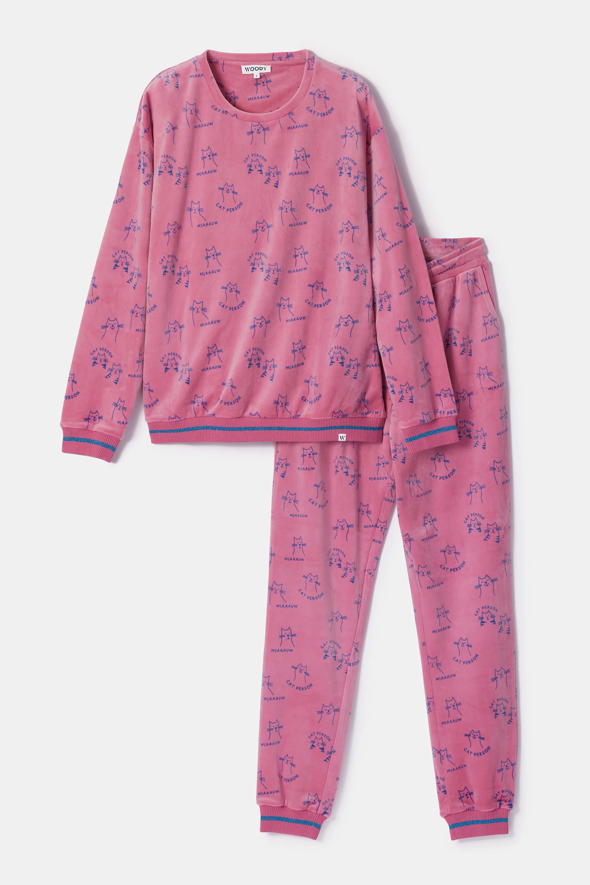 Pyjama's roze Woody