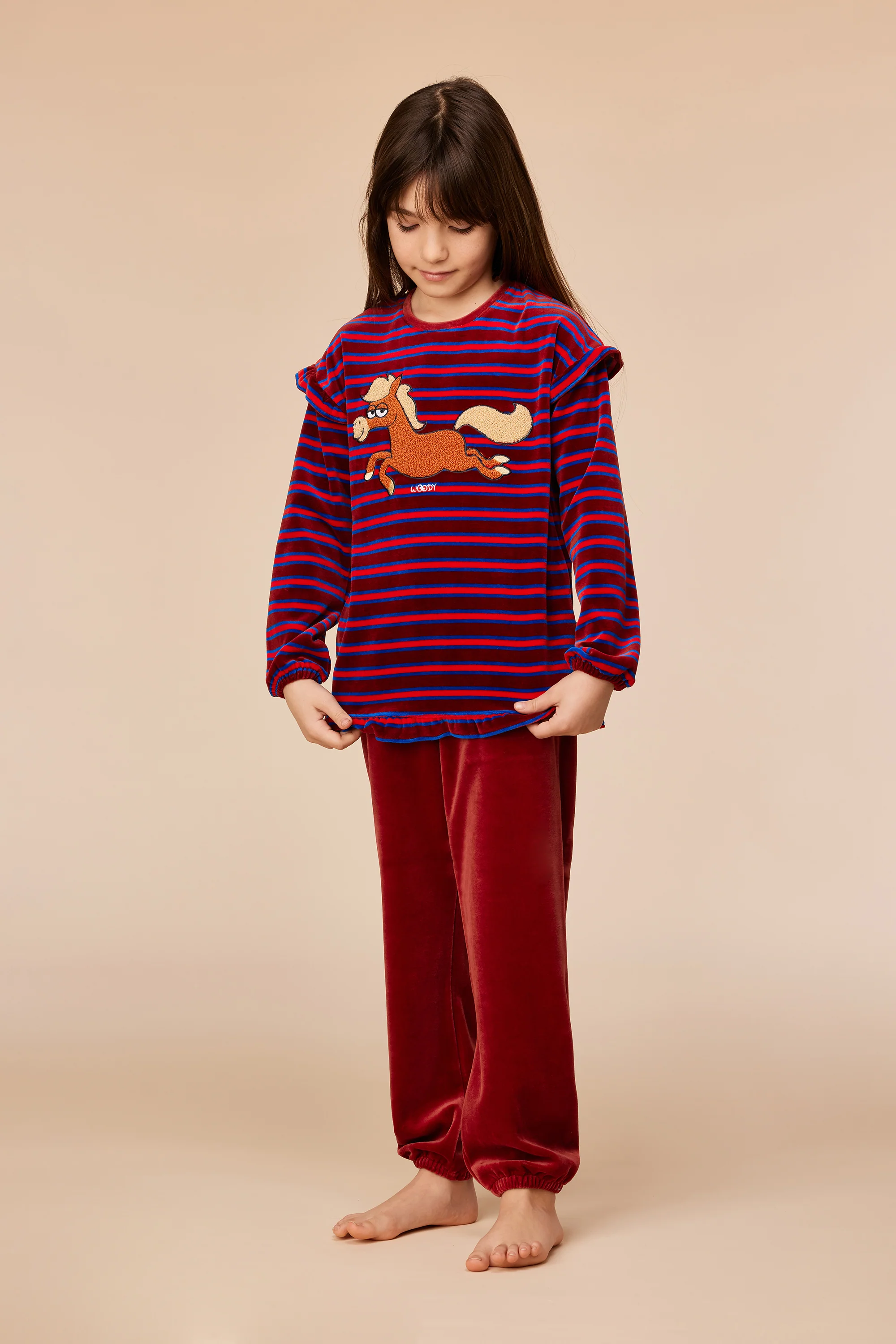 Pyjama's roze Woody
