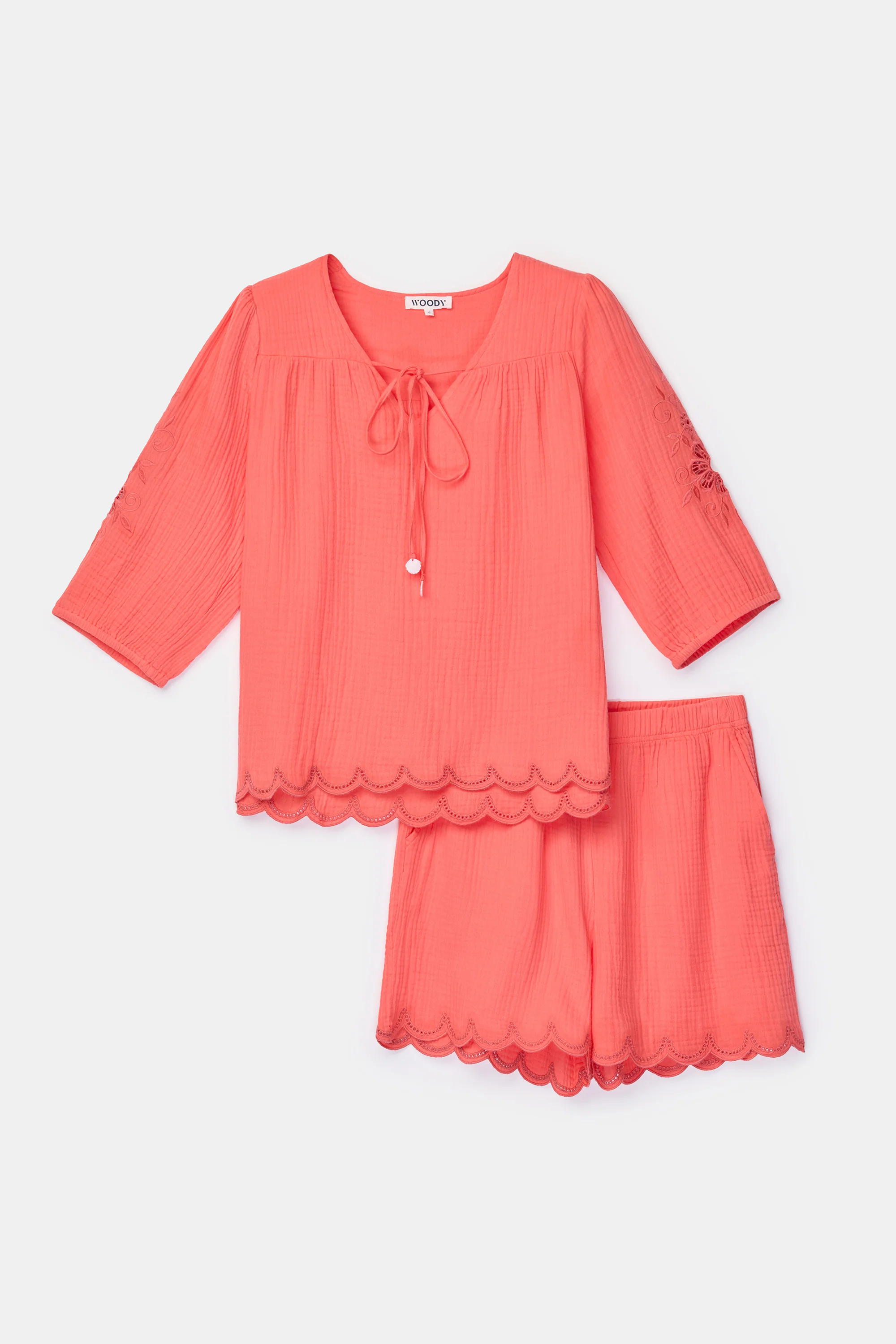 Pyjama's roze Woody