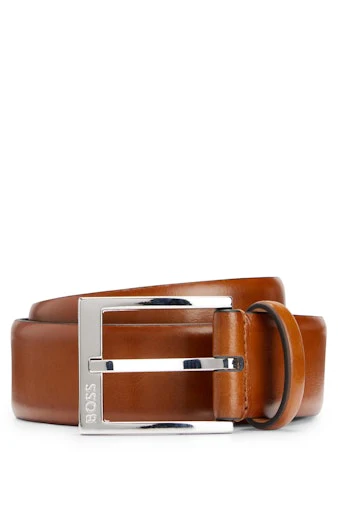 Riemen bruin Boss Men Black