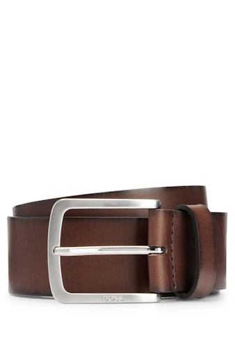 Riemen bruin Boss Men Black