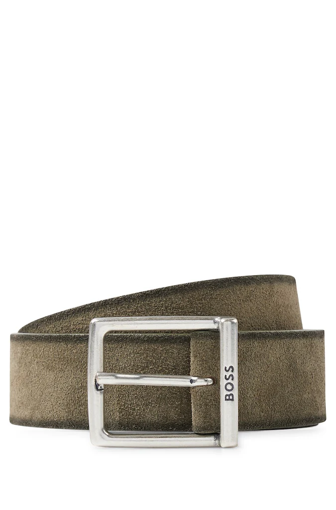 Riemen groen Boss Men Black