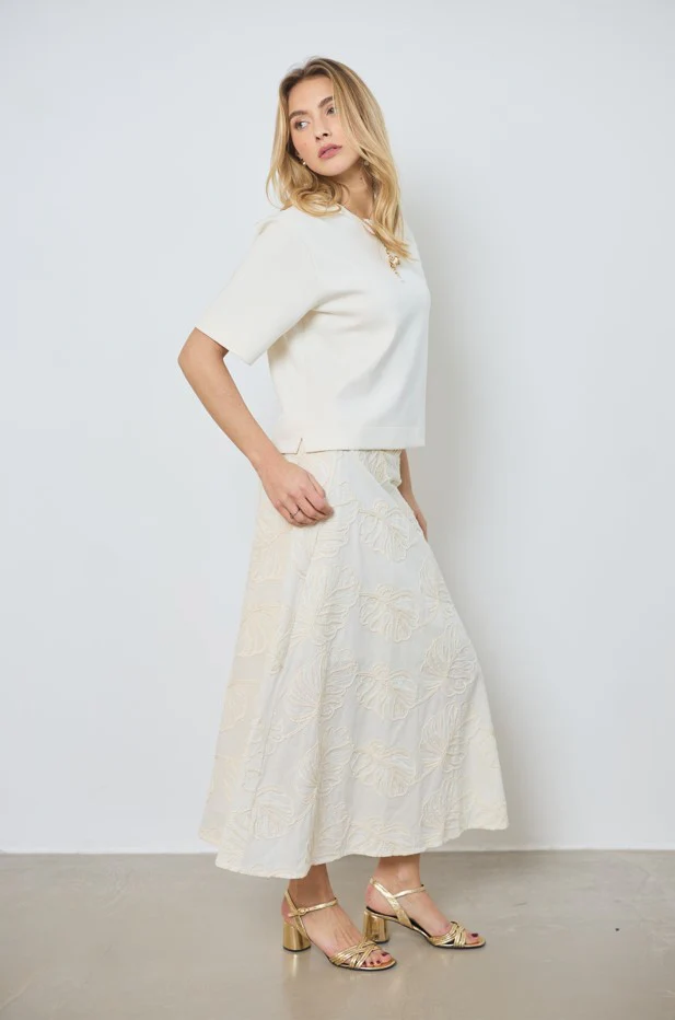 Rokken beige LOVE AT ME - Image 2