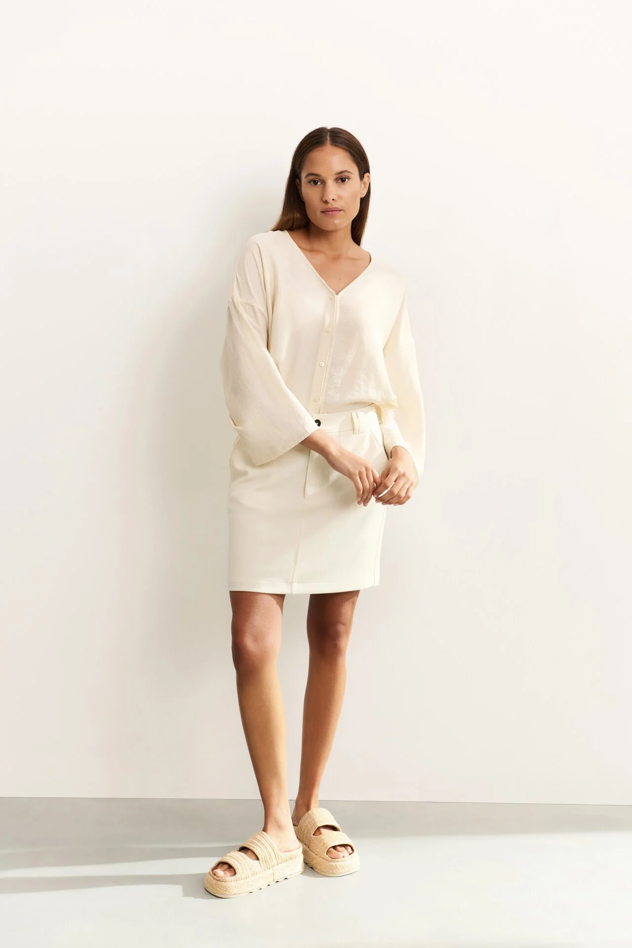 Rokken beige YAYA