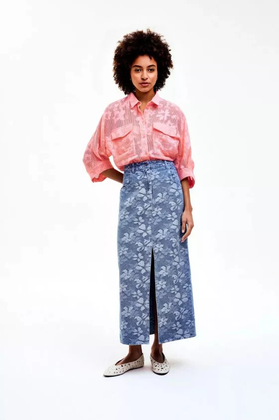 Rokken blauw CKS