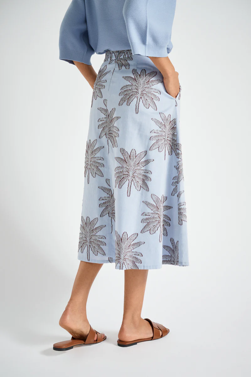 Rokken blauw Marie Méro - Image 3