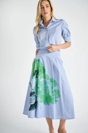 Rokken blauw Marie Méro