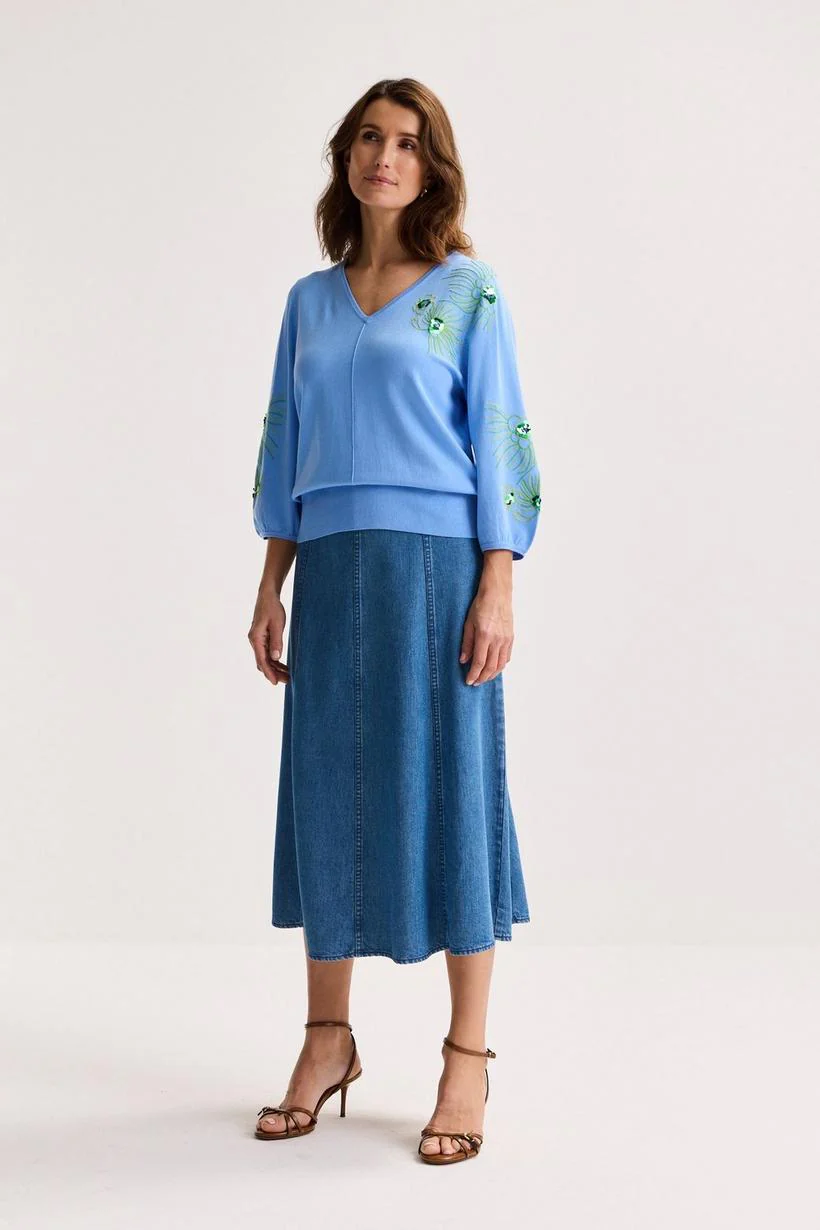 Rokken blauw Mayerline