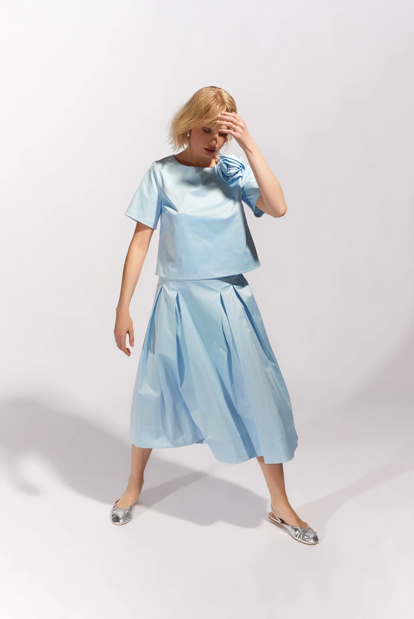Rokken blauw Senso