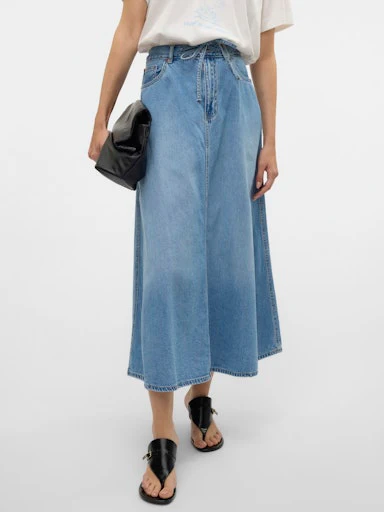 Rokken blauw VERO MODA - Image 4