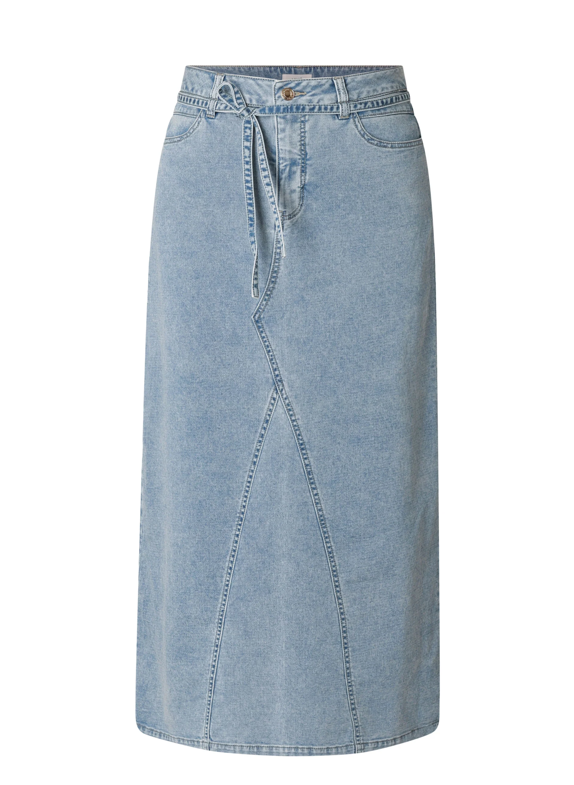 Rokken blauw yest curve