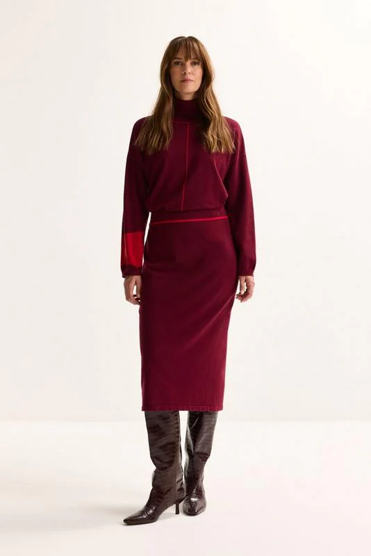 Rokken bordeaux Mayerline