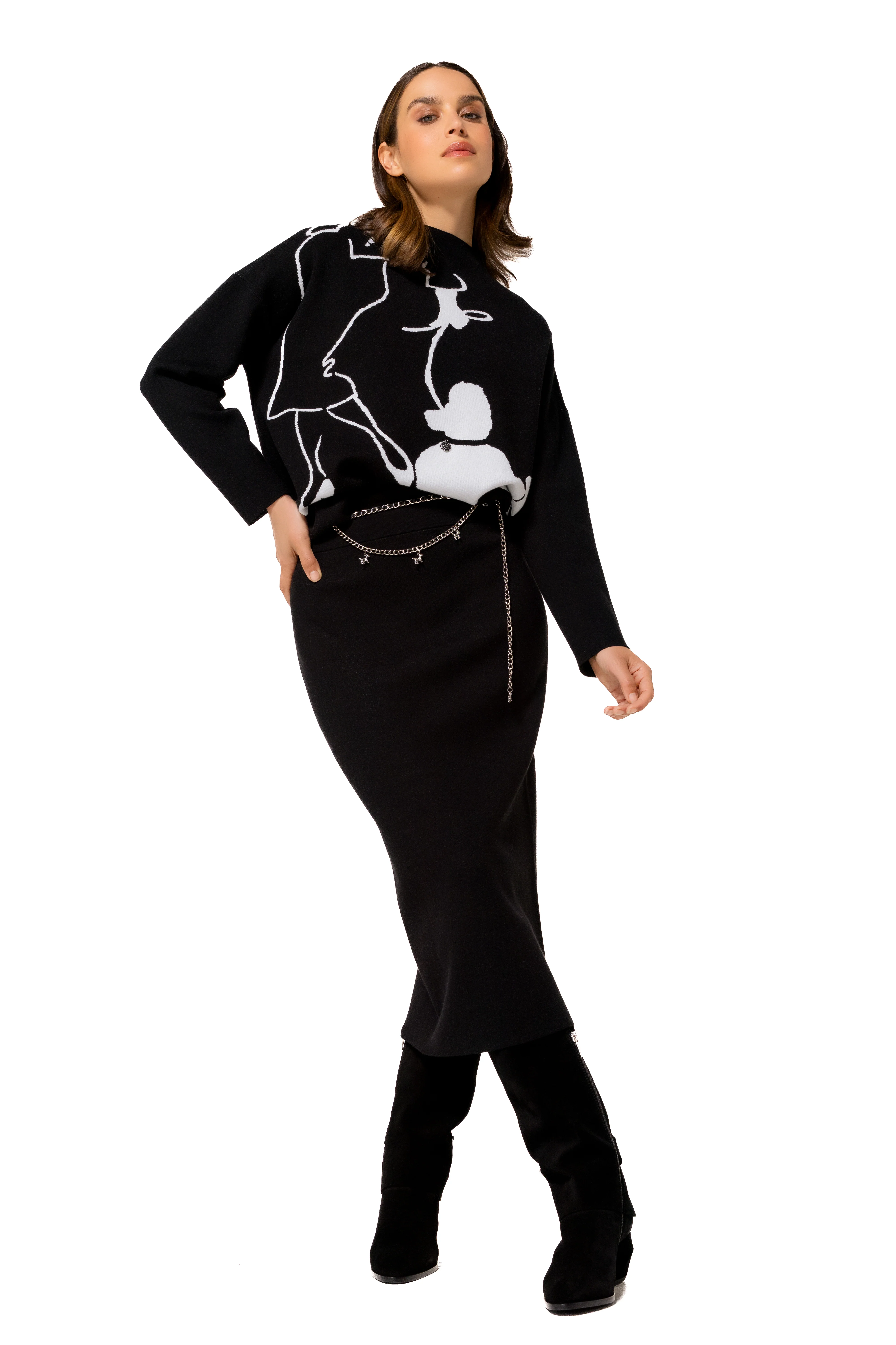 Rokken zwart Caroline Biss - Image 3