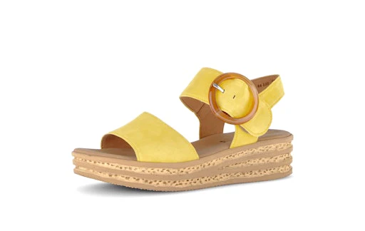 Sandalen geel Gabor