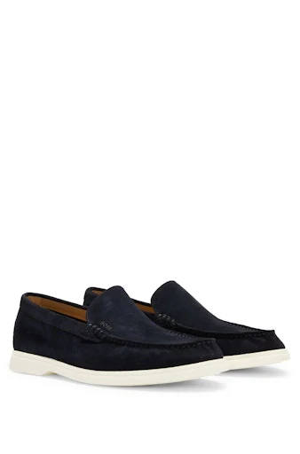Schoenen blauw Boss Men Black