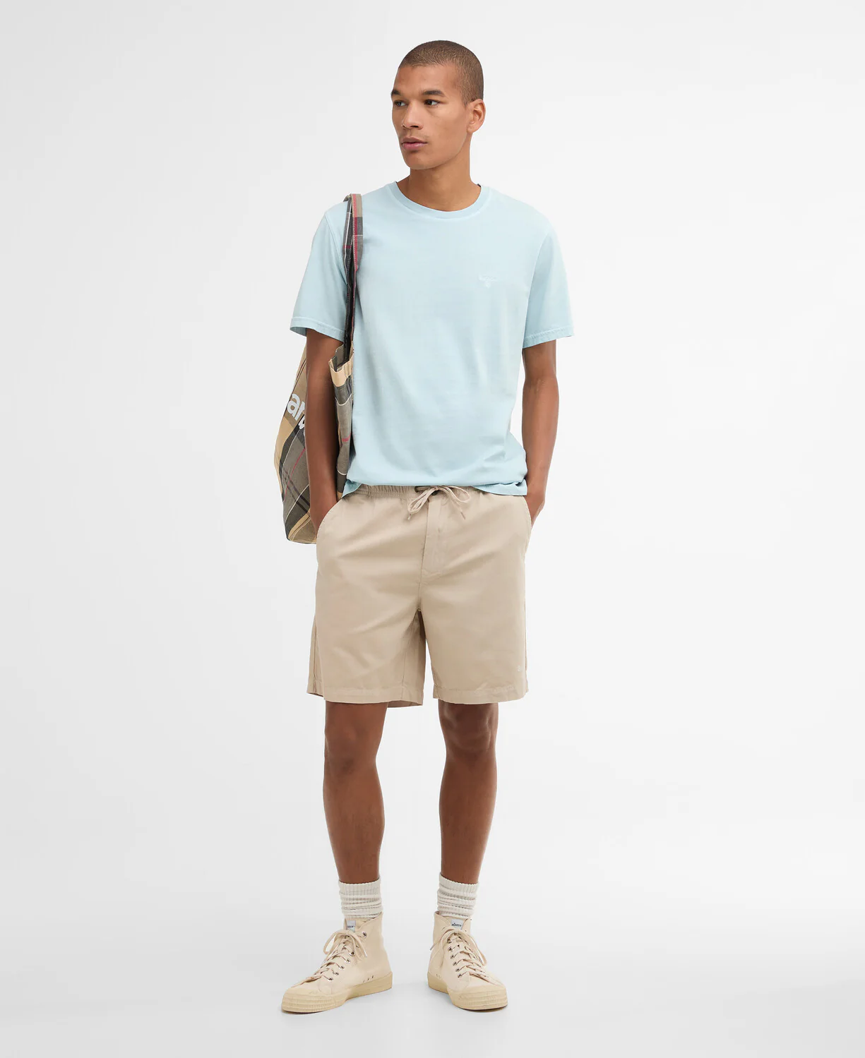 Shorten beige Barbour