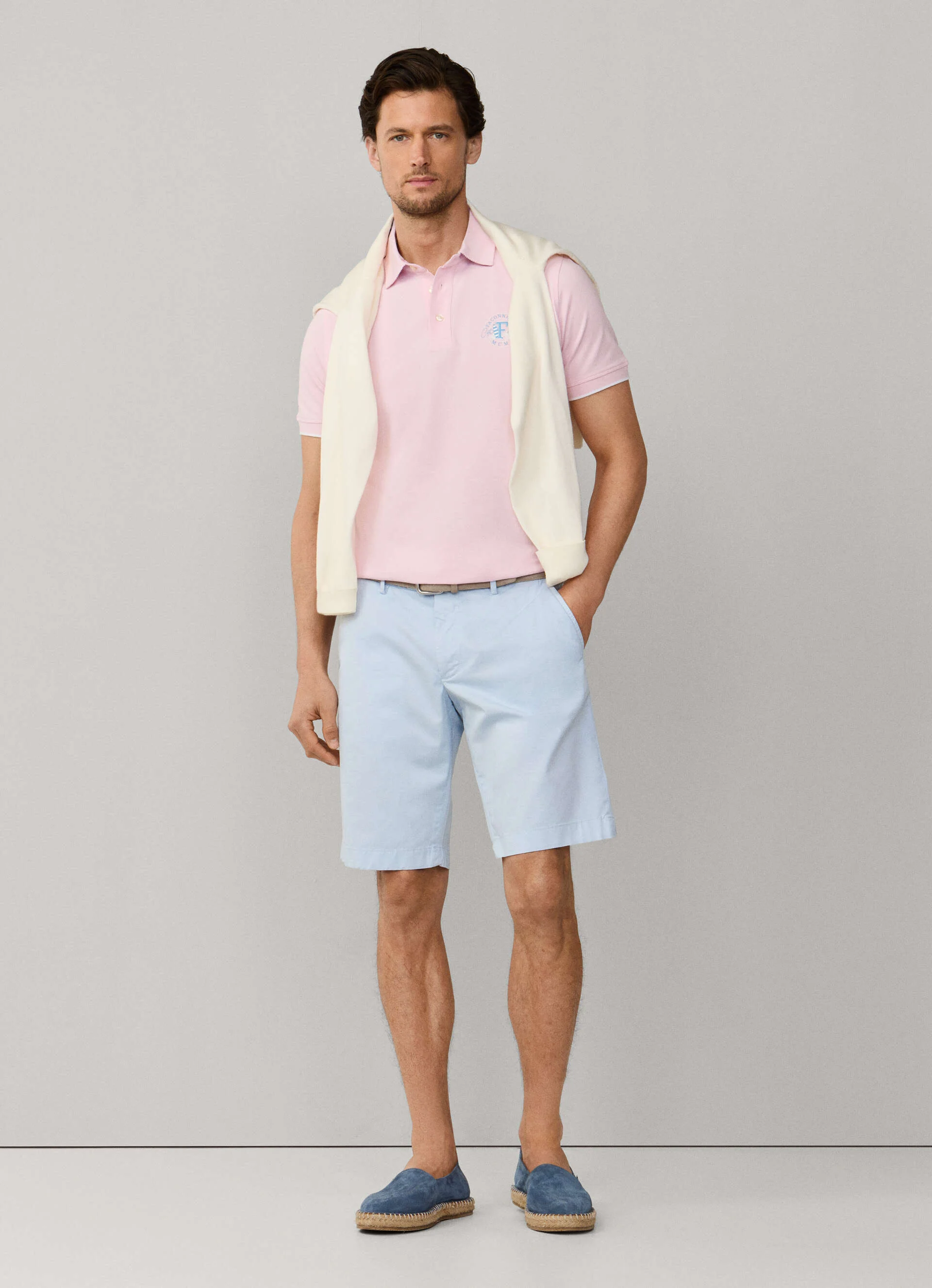 Shorten blauw Façonnable