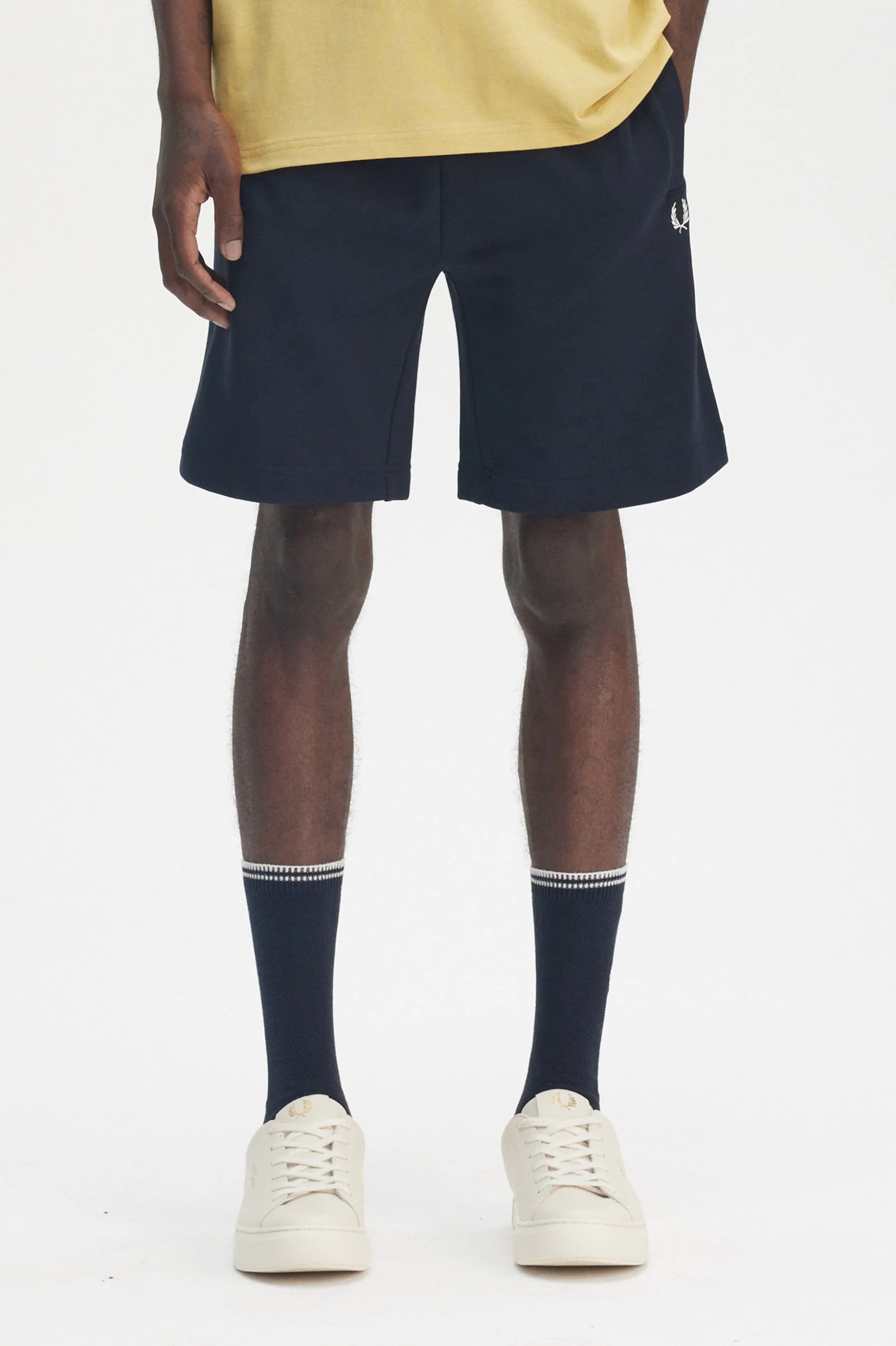 Shorten blauw Fred Perry