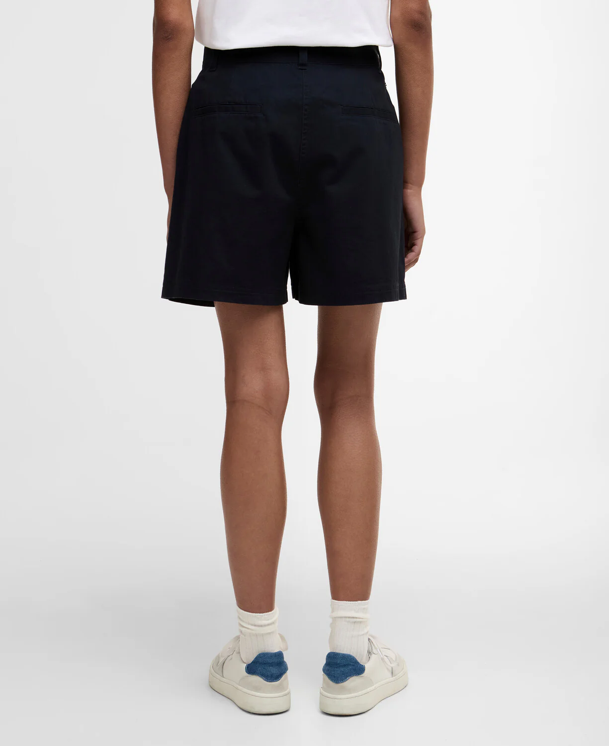 Shorten navy Barbour - Image 4