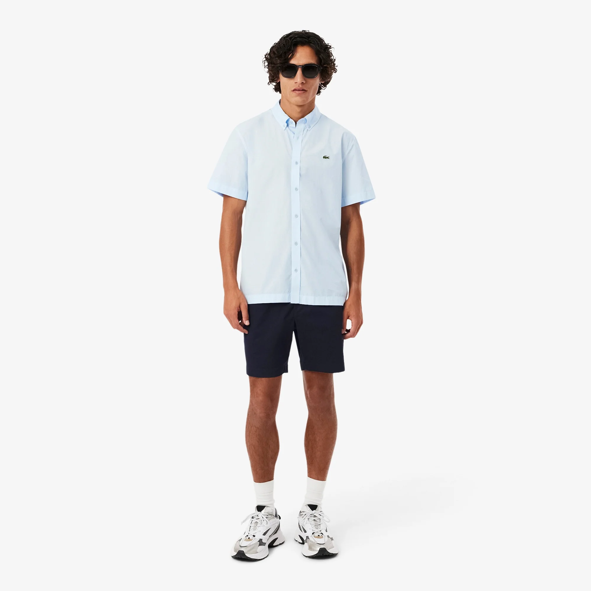 Shorten navy Lacoste